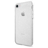 Etui do iPhone 7/8/SE 2020 Spigen Liquid Crystal Glitter Quartz - prezroczyste