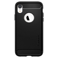 Etui do iPhone Xr Spigen Rugged Armor - czarne