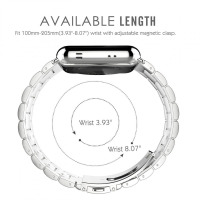 Bransoleta do Apple Watch 44/45/49 mm TECH-PROTECT Stainless -srebrna