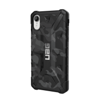 Etui do iPhone Xr UAG Pathfinder Midnigt Camo - czarne
