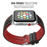 Pasek do Apple Watch 42/44mm TECH-PROTECT Fendy  - Czerwony