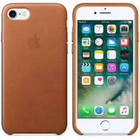 Etui iPhone 7/8 Apple Leather Case - brazowe