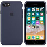 Etui do iPhone 7/8 Apple Silicone Case - nocny błękit