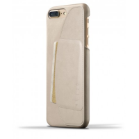 Etui do iPhone 7/8 Plus Mujjo Leather Wallet - szampańskie