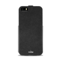 Etui do iPhone 5/5s/SE Puro Flipper Total View - czarne