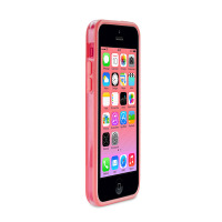 Etui do iPhone 5C Puro Bumper Frame - różowe