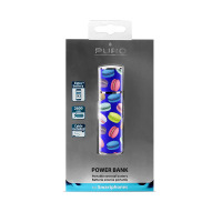 Powerbank Puro Macarons 2600 mAh - niebieskie