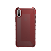 Etui do iPhone X/Xs UAG Plyo - czerwone przeźroczyste