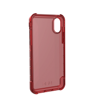 Etui do iPhone X/Xs UAG Plyo - czerwone przeźroczyste