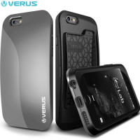 Etui do iPhone 6/6s VERUS PEBBLE - stalowe