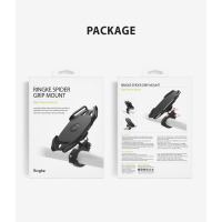 Uchwyt rowerowy RINGKE Spider Bike Mount - czarny