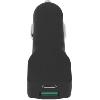 Ładowarka samochodowa eSTUFF USB-C czarna
