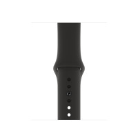 Apple Watch S5 44mm Gwiezdna szarość z paskiem w kolorze czarnym