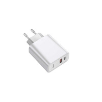 Ładowarka sieciowa BASEUS SPEED PPS QC3.0 + USB-C - biała 
