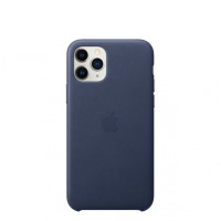 Etui do iPhone 11 Pro Apple Leather Case - nocny błękit