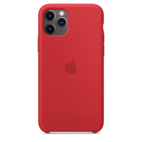 Etui do iPhone 11 Pro Max Apple Silicone Case - czerwone