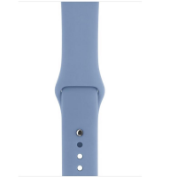 Pasek do Apple Watch 42/44mm silikonowy - lazurowy