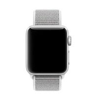 Pasek do Apple Watch 38/40mm z plecionego nylonu - porcelanowy 