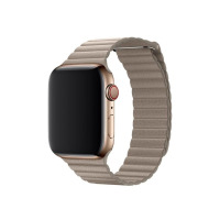Opaska skórzana do Apple Watch 42/44mm w kolorze piaskowca M