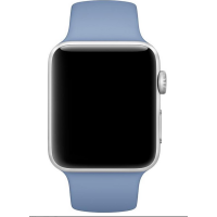 Pasek do Apple Watch 42/44mm silikonowy - lazurowy