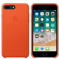 Etui do iPhone 7/8 Plus Apple Leather Case - soczysta pomarańcza 