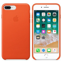 Etui do iPhone 7/8 Plus Apple Leather Case - soczysta pomarańcza 
