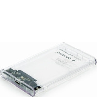 Kieszeń na dysk 2.5 cala usb 3.0 Gembrid - przezroczysta