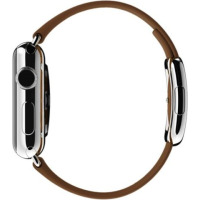 Pasek do Apple Watch 38/40mm Apple Modern Buckle (S) - brązowy