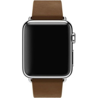 Pasek do Apple Watch 38/40mm Apple Modern Buckle (S) - brązowy