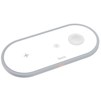 Ładowarka Indukcyjna Hoco CW24 3w1 - biała