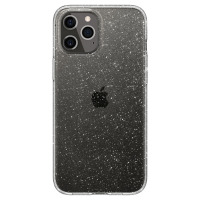 Etui do iPhone 12/12 Pro Spigen Liquid Crystal Glitter - przezroczyste 