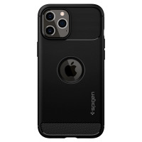 Etui do iPhone 12/12 PRO Spigen Rugged Armor - czarne