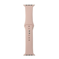 Pasek do Apple Watch 38/40/41/42 mm  Crong Liquid Band - piaskowy róż