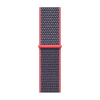 Pasek sportowy do Apple Watch 38/40/41 mm Crong Nylon Band - różowy