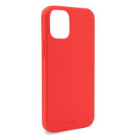 Etui do iPhone 12/12 Pro PURO ICON Anti-Microbial - czerwone 