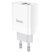 Ładowarka Hoco C80A PD20W/QC3.0 - biała