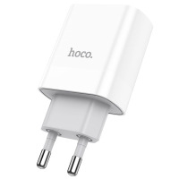 Ładowarka Hoco C80A PD20W/QC3.0 - biała