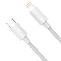 Przewód Baseus 2-Pack TYPE-C TO Lightning PD20W/2.4A 150cm - biały