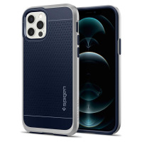 Etui do iPhone 12/12 Pro Spigen Neo Hybrid - srebrne