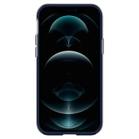 Etui do iPhone 12/12 Pro Spigen Neo Hybrid - srebrne