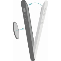 Etui magnetyczne do iPhone 11 Puro ICON + Cover - pomarańczowe