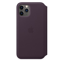 Etui do iPhone 11 Pro Apple Leather Folio - fioletowe