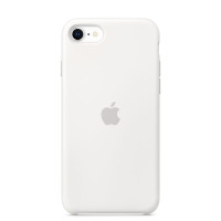 Etui do iPhone SE 2020 Apple Silicone Case - biale