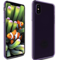 Etui do iPhone X/Xs Zizo TPU Cover - fioletowe