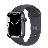 Apple Watch S7 41mm GPS w kolorze północy - pasek sportowy w kolorze północy