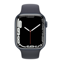 Apple Watch S7 41mm GPS w kolorze północy - pasek sportowy w kolorze północy