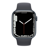 Apple Watch S7 45mm GPS w kolorze północy - pasek sportowy w kolorze północy