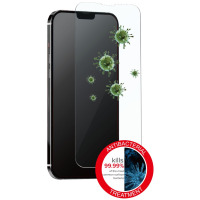 Szkło hartowane do iPhone 13 mini eSTUFF - Clear Antybakteryjne