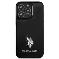 Etui do iPhone 13 Pro US Polo Assn Horses Logo czarne