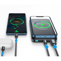 Powerbank JoyRoom Magsafe 10000mAh JR-W040 - czarny 